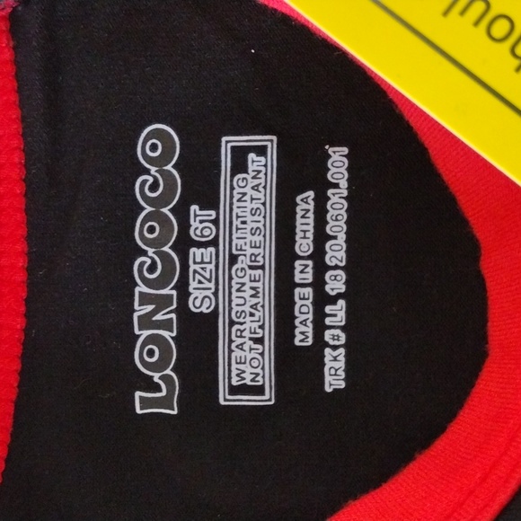 Loncoco pajama kids Sizes 6 Christmas - Picture 5 of 6